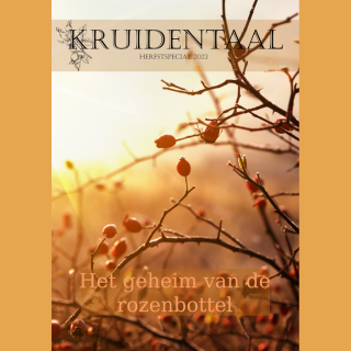 Kruidentaal e-book 'het geheim van de rozenbottel' door kruidentaal.nl